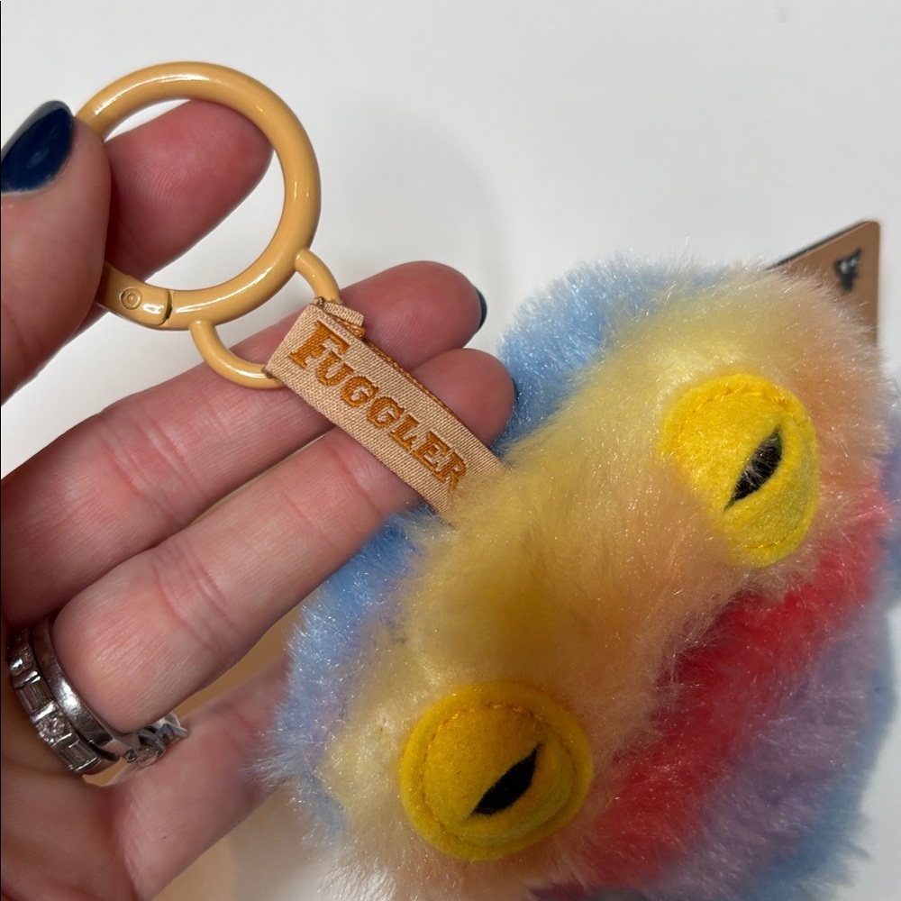 NWT Zuru Fuggler rainbow wide eyed weirdo keyring - Picture 3 of 12